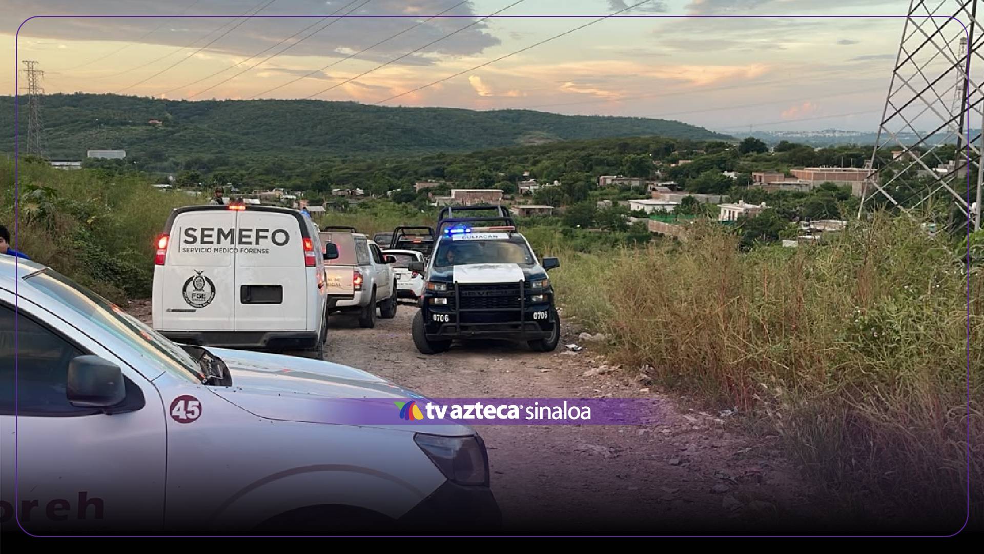 Hallan a menor de edad asesinado a balazos cerca del relleno sanitario de Culiacán