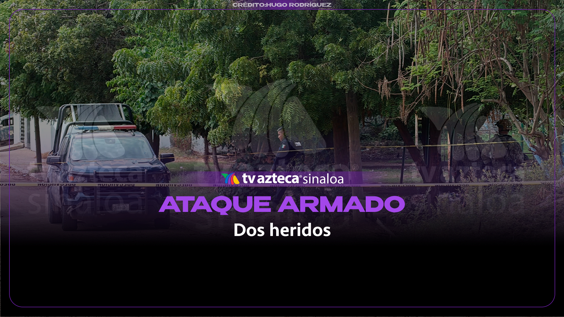VIDEO| Ataque armado a vivienda desata persecución y deja a dos hombres heridos en Mazatlán