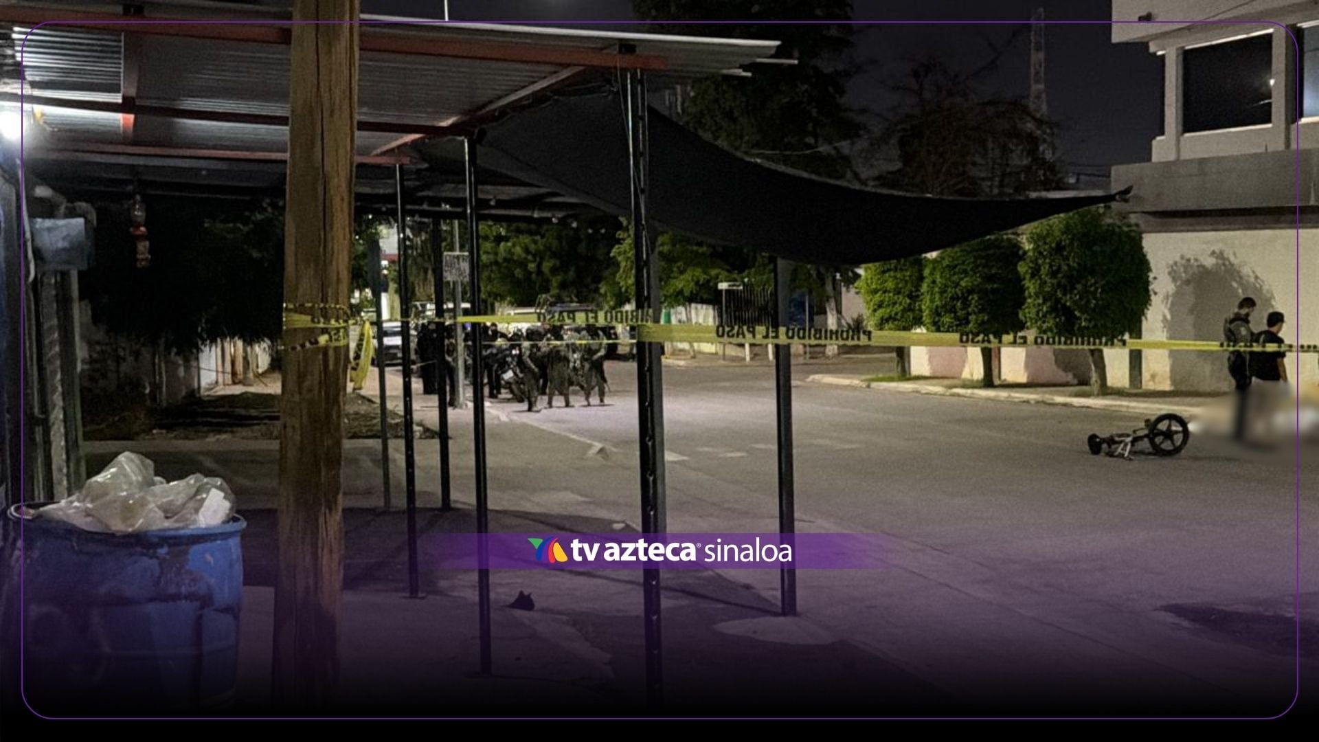 Muere hombre baleado a bordo de su bici en el sector Barrancos, Culiacán