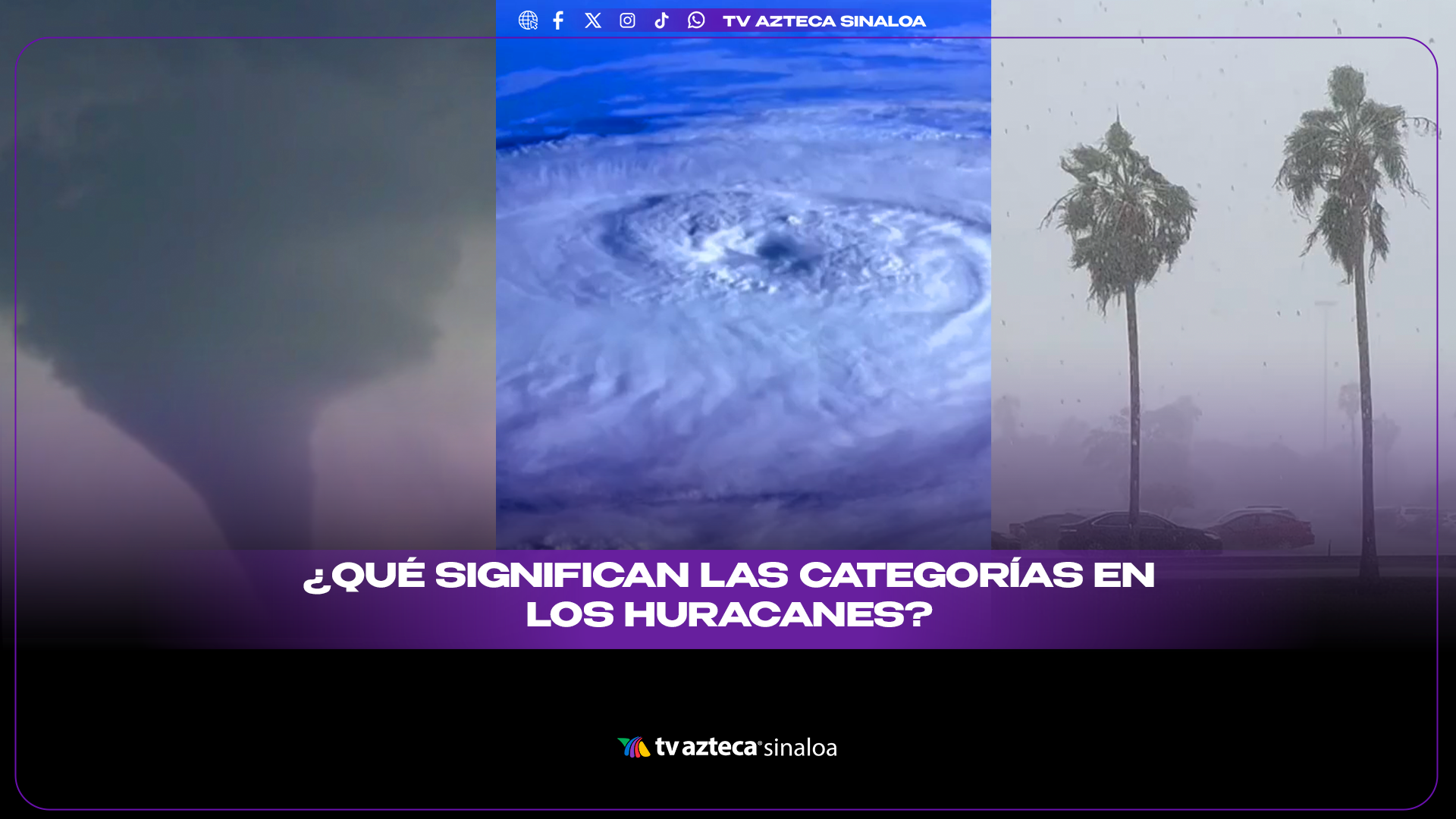 VIDEO| Qué los hace tan peligrosos? Conoce que significa cada categoría de huracán