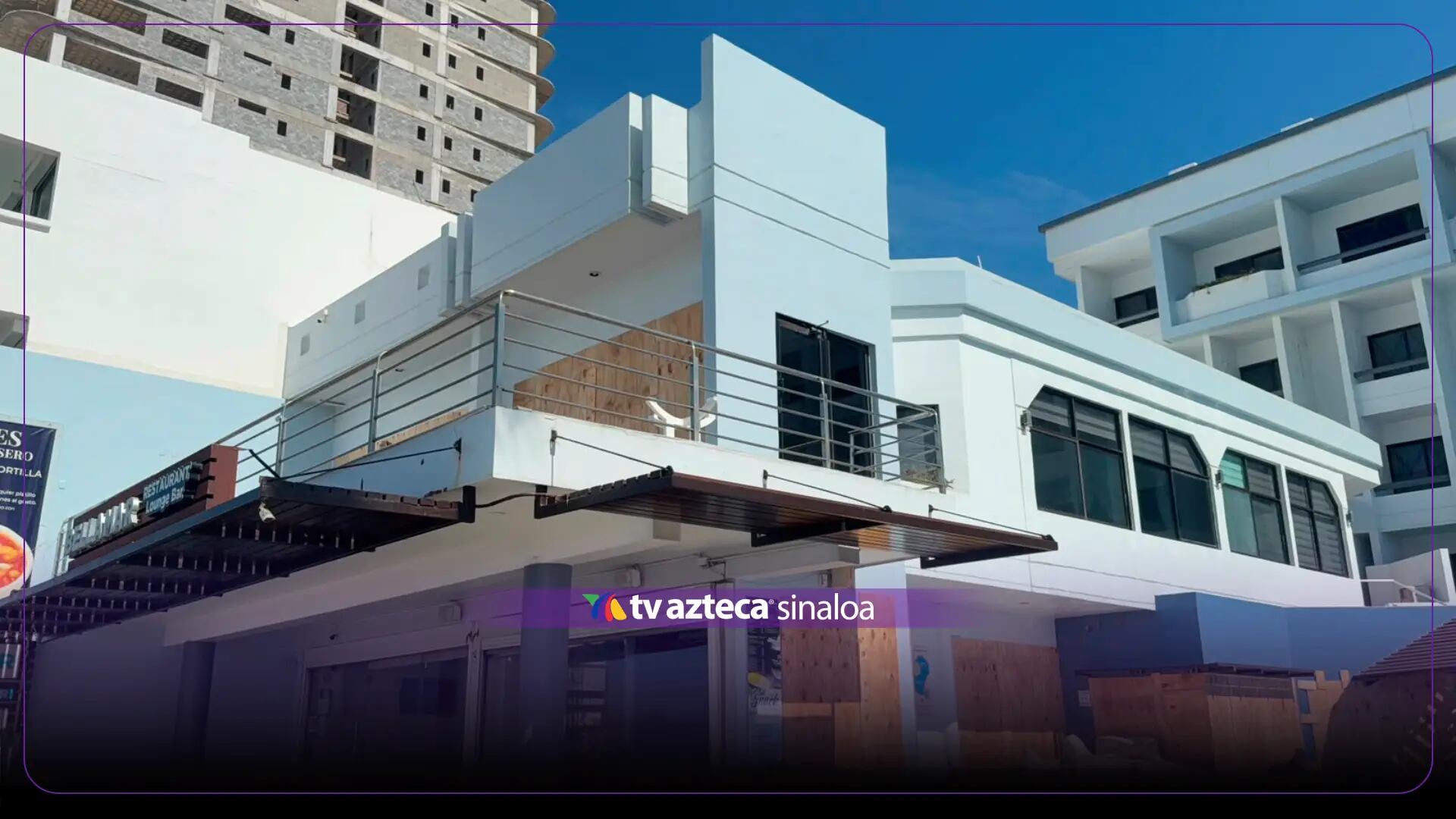 Hoteles frente al malecón de Mazatlán se preparan ante posible impacto de Simon