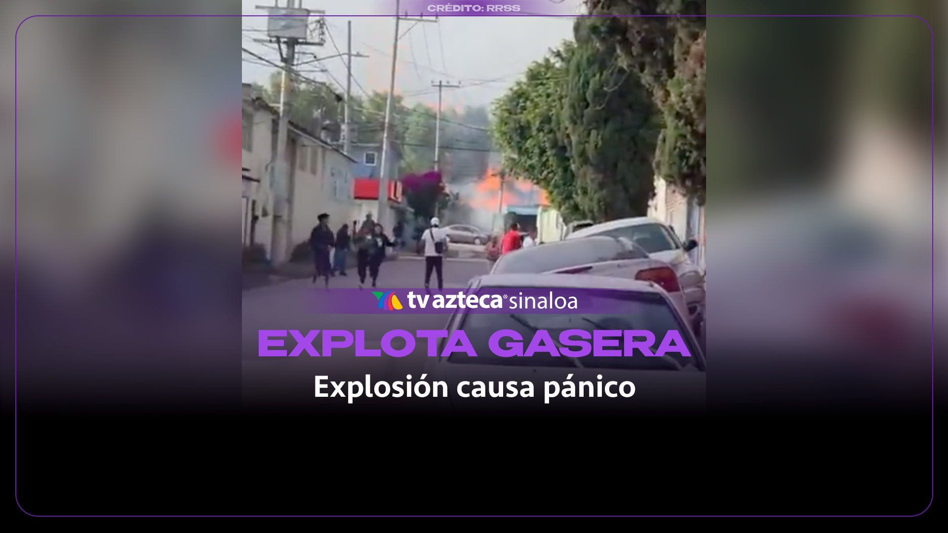 VIDEO| ¡Momentos de terror! Explosión de gasera causa pánico en Estado de México