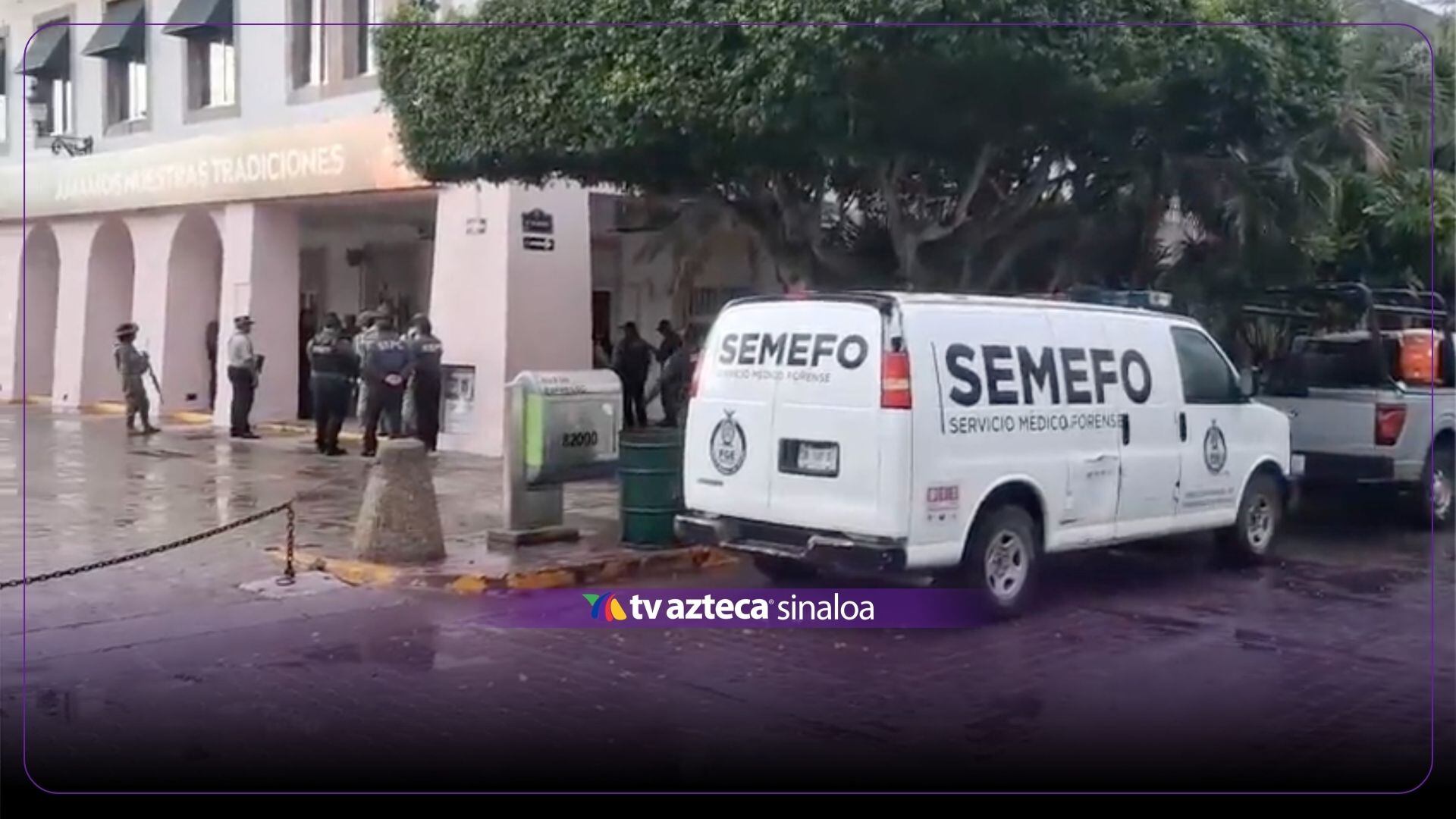 Pensaron que eran vendedores: así llegaron a dejar restos humanos frente al Ayuntamiento de Mazatlán