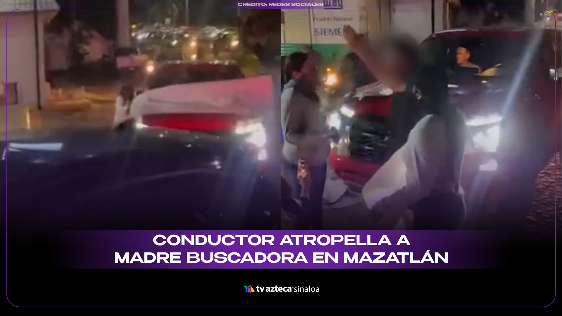 VIDEO| Conductor atropella a madre buscadora durante manifestación en Mazatlán