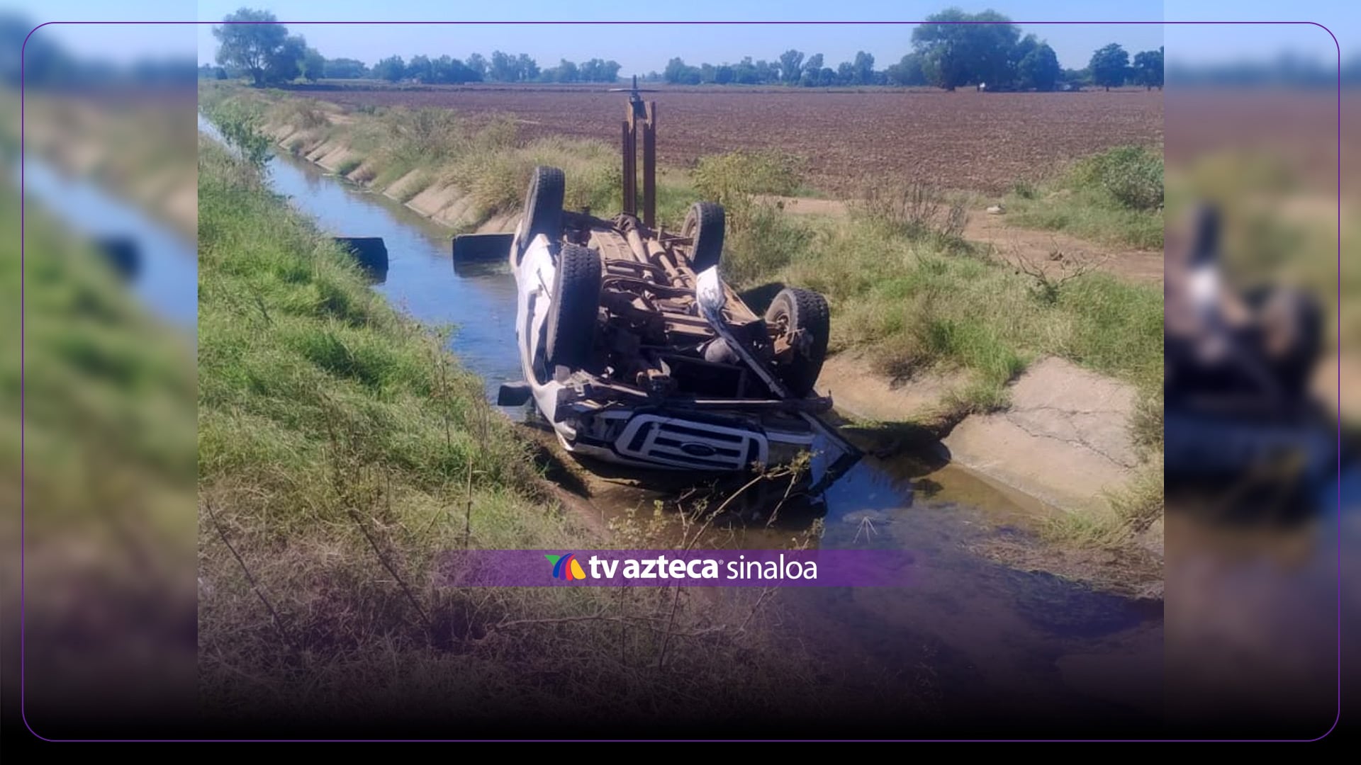 Abuelito termina en un hospital tras fuerte accidente en el Burrión, Guasave