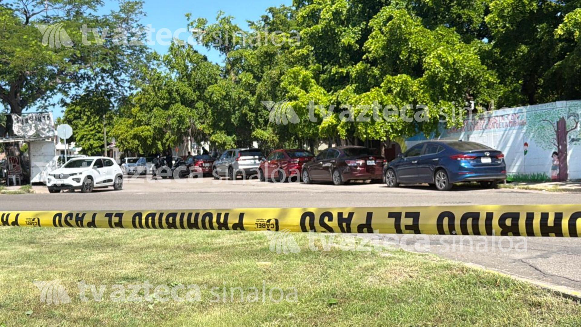 ¡Frente a una escuela! Asesinan a balazos a pasajero de un vehículo en el Fovissste Humaya, Culiacán