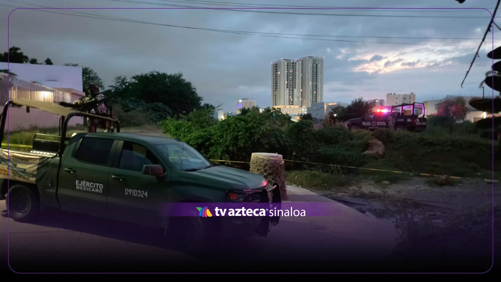 Hallan a persona muerta envuelta en una cobija en Tierra Blanca, Culiacán