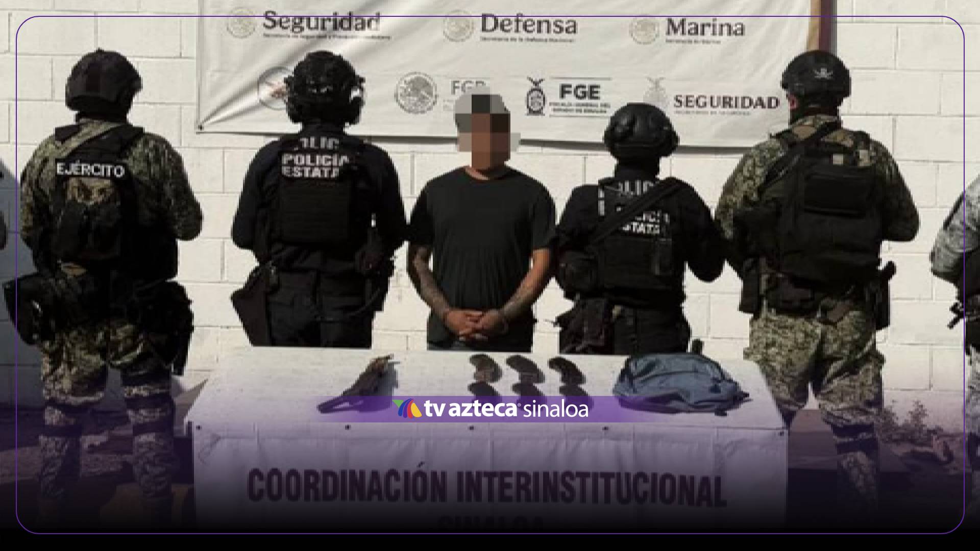 Así detienen a “Talibán” y 4 integrantes de un cártel en Sinaloa; están vinculados con la muerte de mineros