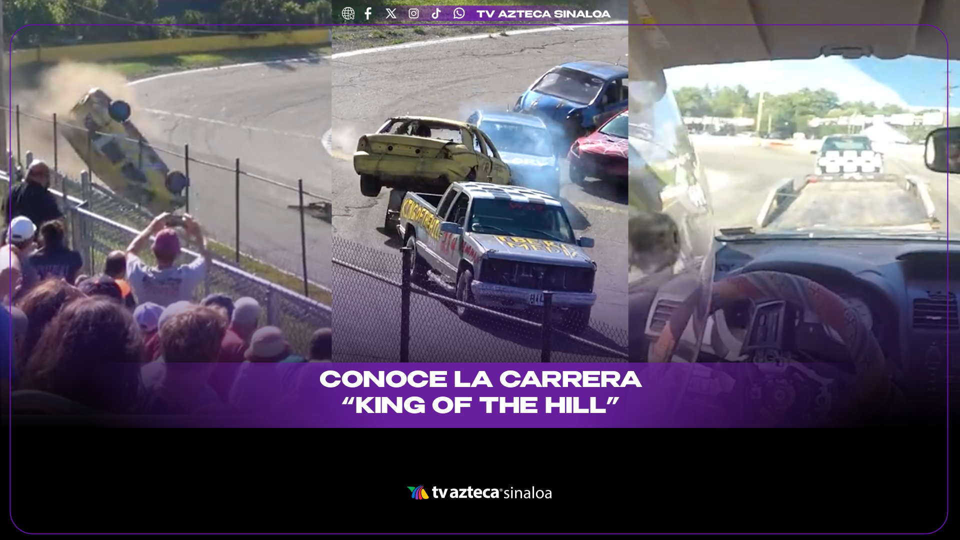 VIDEO| Conoce el derby “King of the Hill” la peligrosa y emocionante carrera sensación en redes sociales