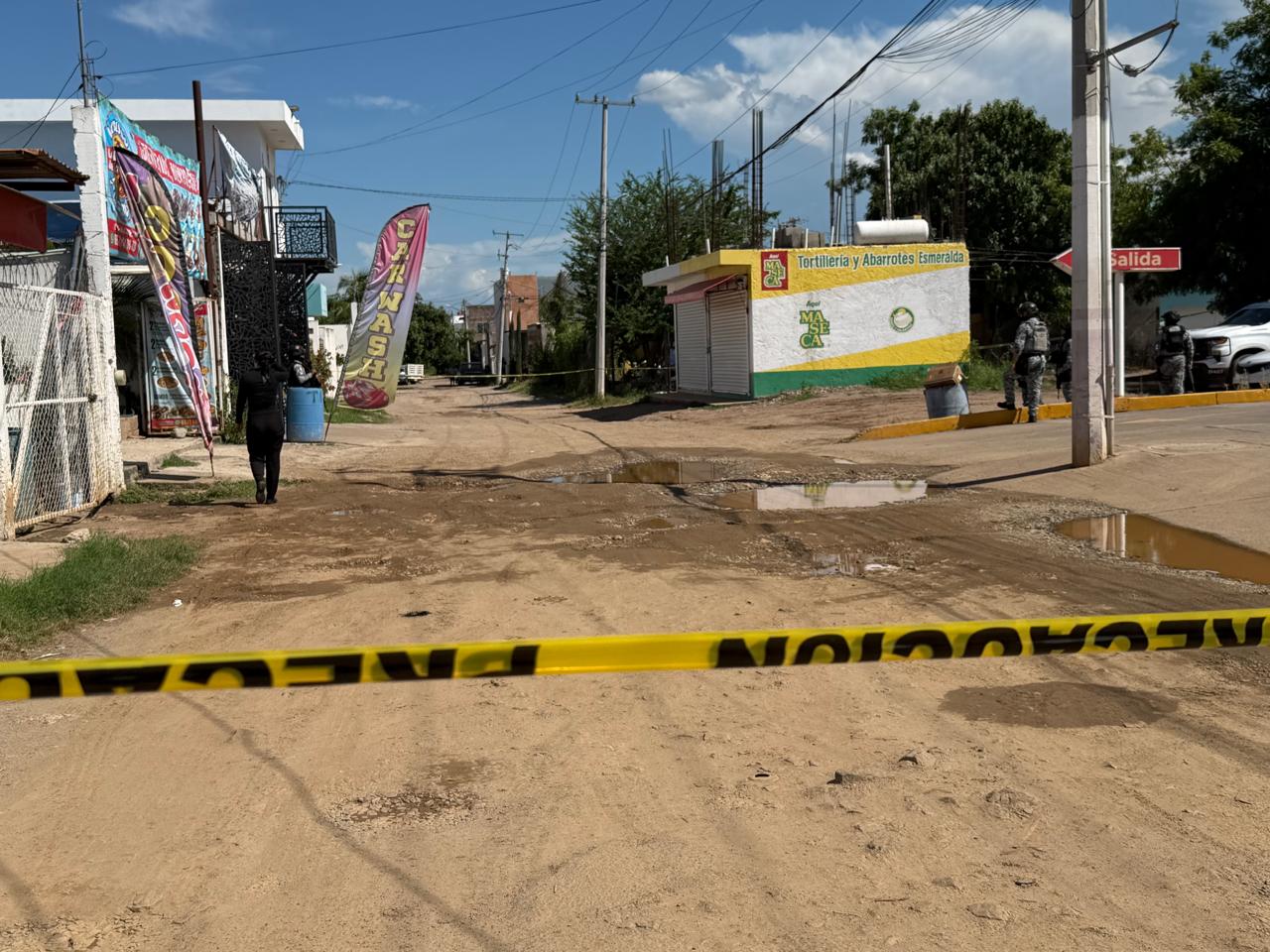 VIDEO| 4taque a b4laz0s dejó a dos hombres sin vida en autolavado en Culiacán