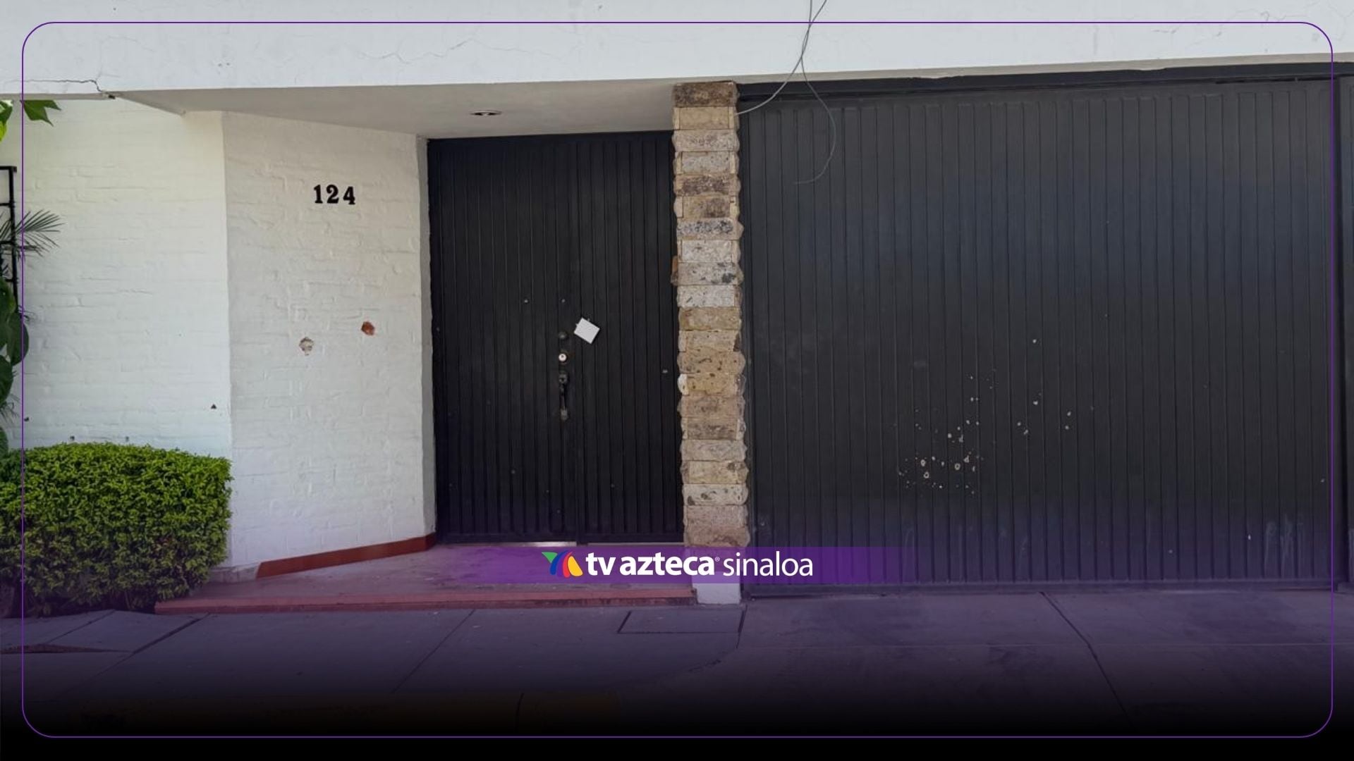 Atacan a balazos un domicilio presuntamente asociado a Rubén Rocha Moya, en Culiacán