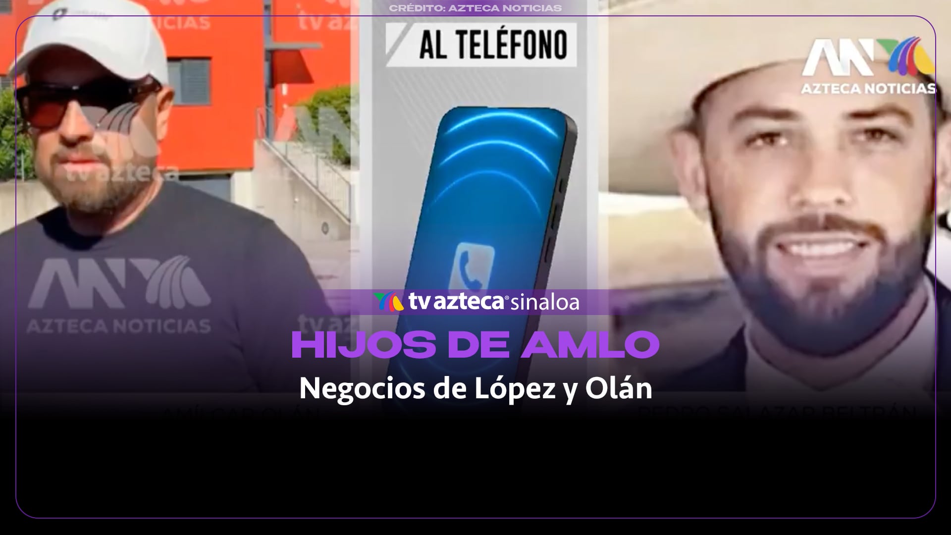 Amílcar Olán y los hijos de López Obrador: negocios millonarios bajo la lupa