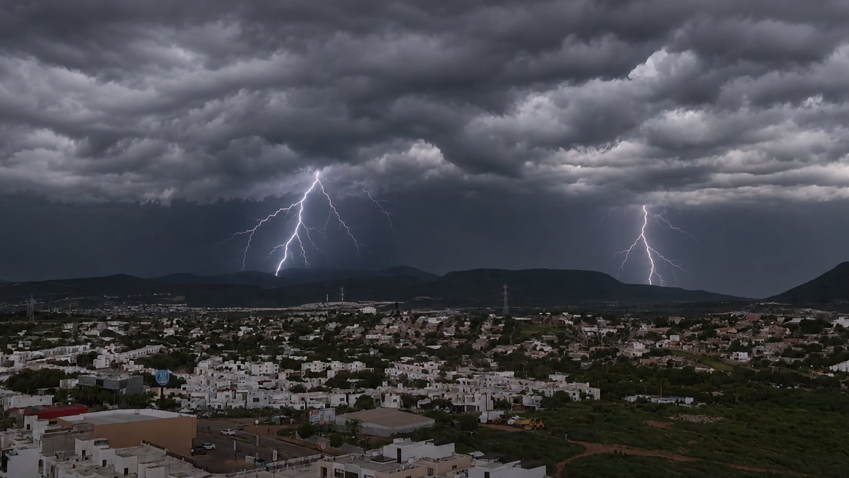 Nublado- Lluvias en Culiacán, Sinaloa