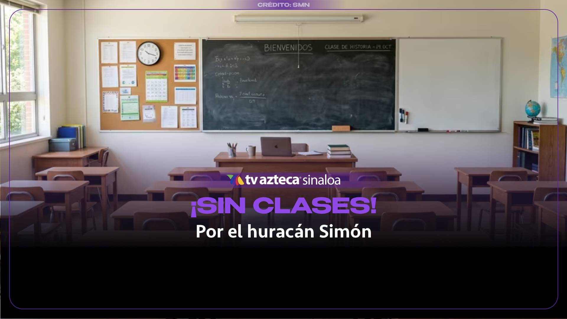 VIDEO | Suspenden clases en siete municipios de Sinaloa por el huracán Simón
