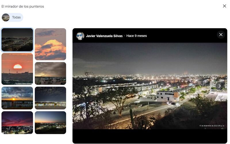 Mirador de los punteros atractivo turístico de Culiacán.
