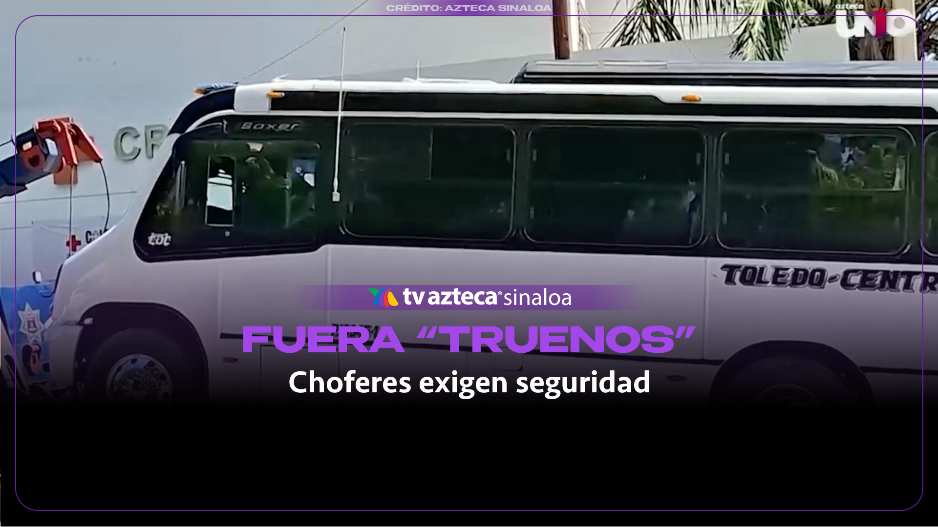 VIDEO| Choferes de Culiacán piden eliminar los “truenos” tras ataque contra conductor