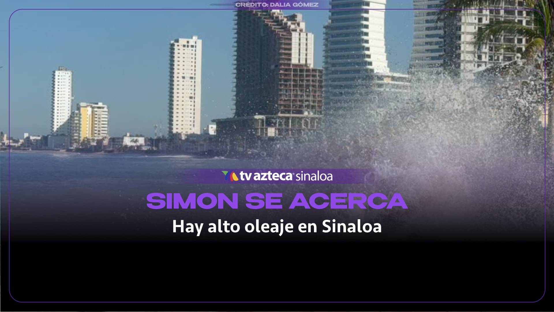 Sinaloa se mantiene en alerta por el huracán Simon 