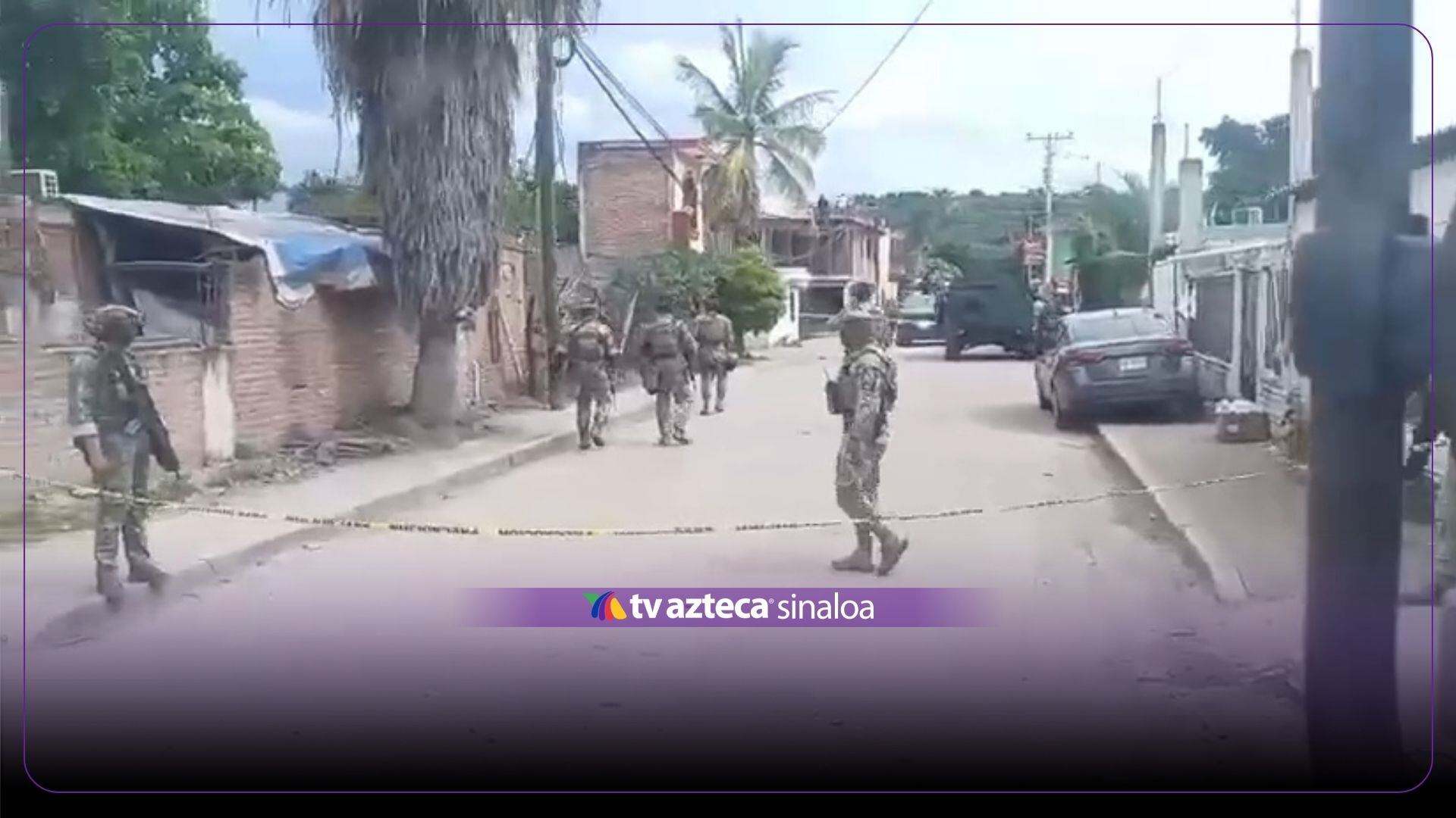 Se desata persecución en Los Mezcales, Culiacán; hay un herido y varios detenidos