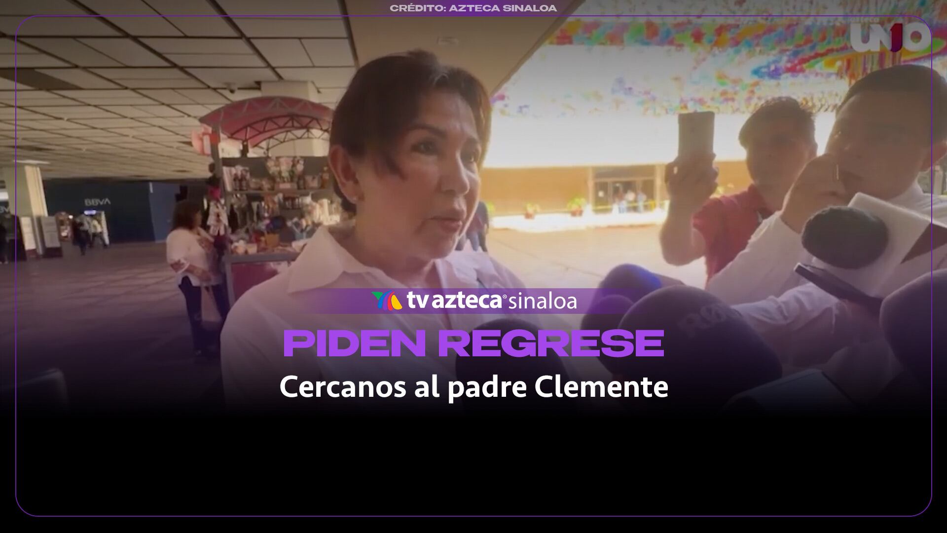 VIDEO | Se manifiestan por desaparición del padre Clemente en Palacio de Gobierno