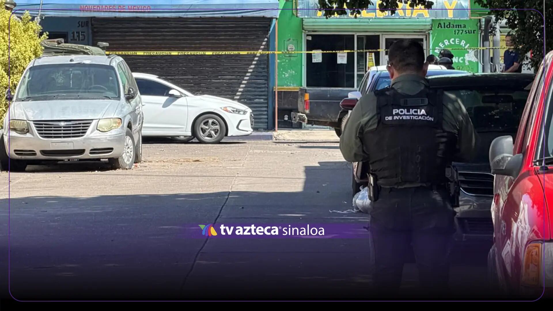 Hallan a una persona muerta envuelta en plástico en pleno centro de Culiacán