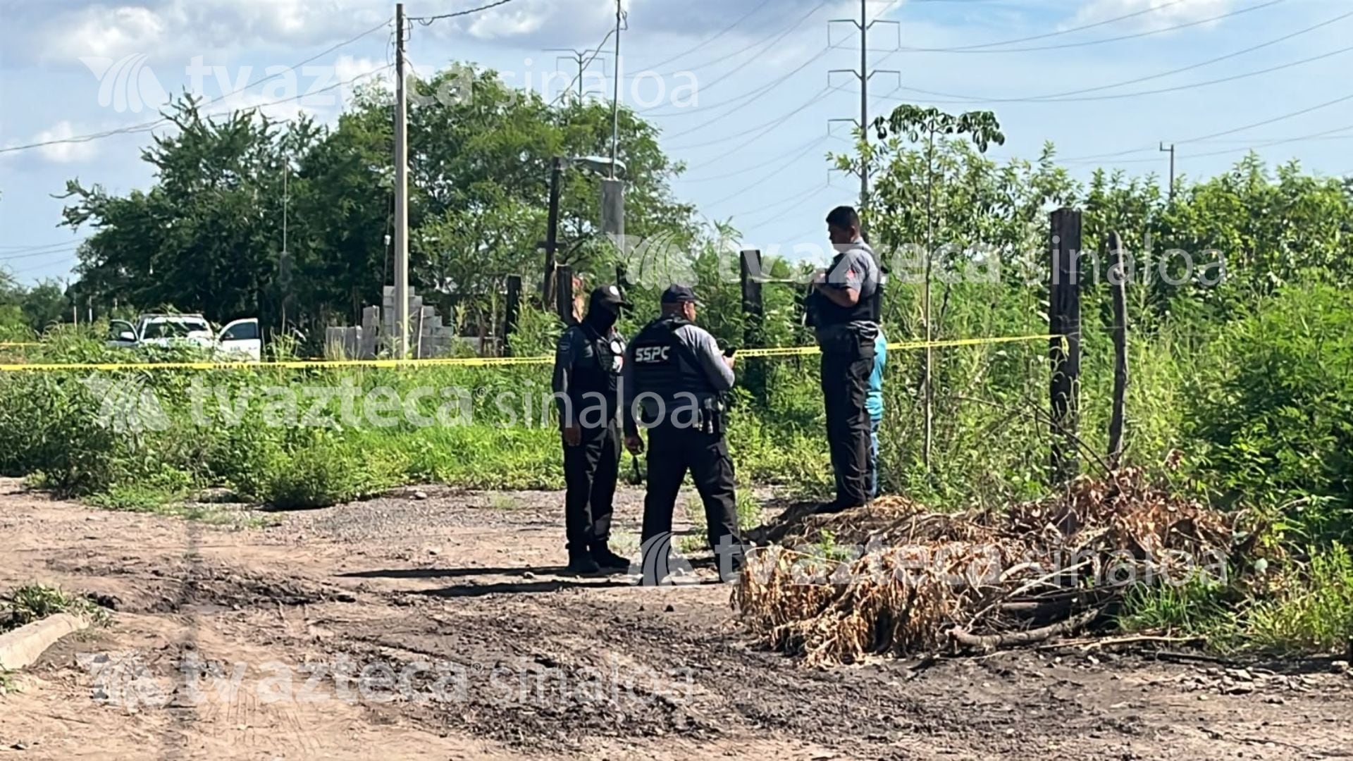 Hallan a un hombre asesinado a balazos en Aguaruto, Culiacán