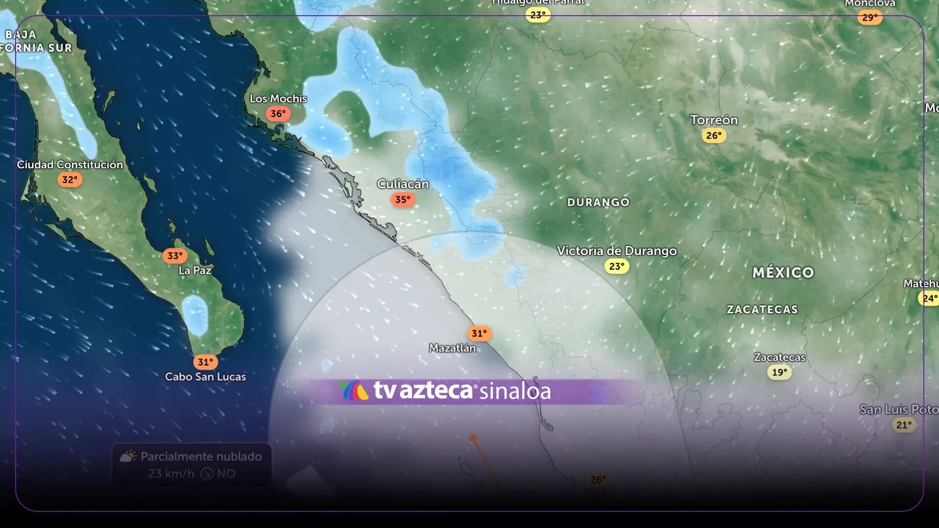 Clima en Sinaloa: habrá lluvias y altas temperaturas en estos municipios