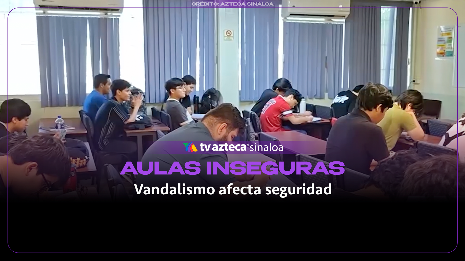 VIDEO| Vandalismo en escuelas de Culiacán afecta la seguridad y salud emocional de estudiantes
