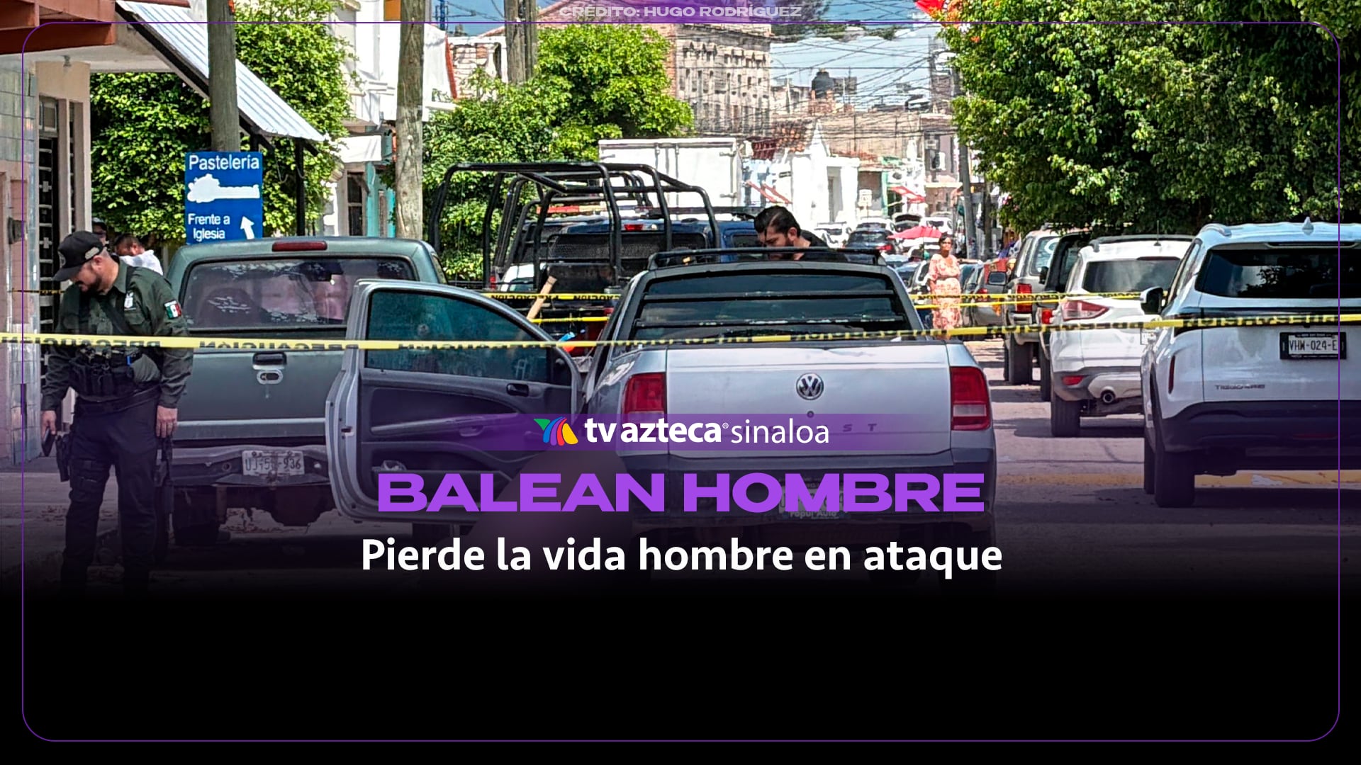 VIDEO| Ataque armado deja un hombre sin vida en la colonia Centro en Villa Unión