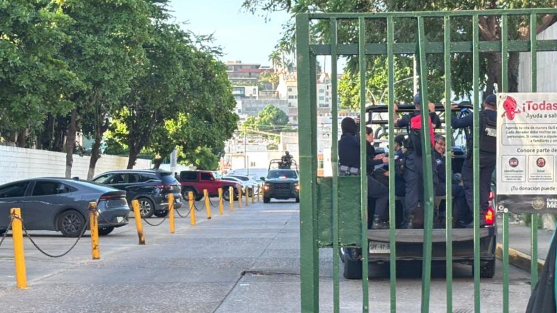 ¡Los sorprendieron! Atacan a balazos a policías municipales en la sindicatura de Aguaruto, en Culiacán 
