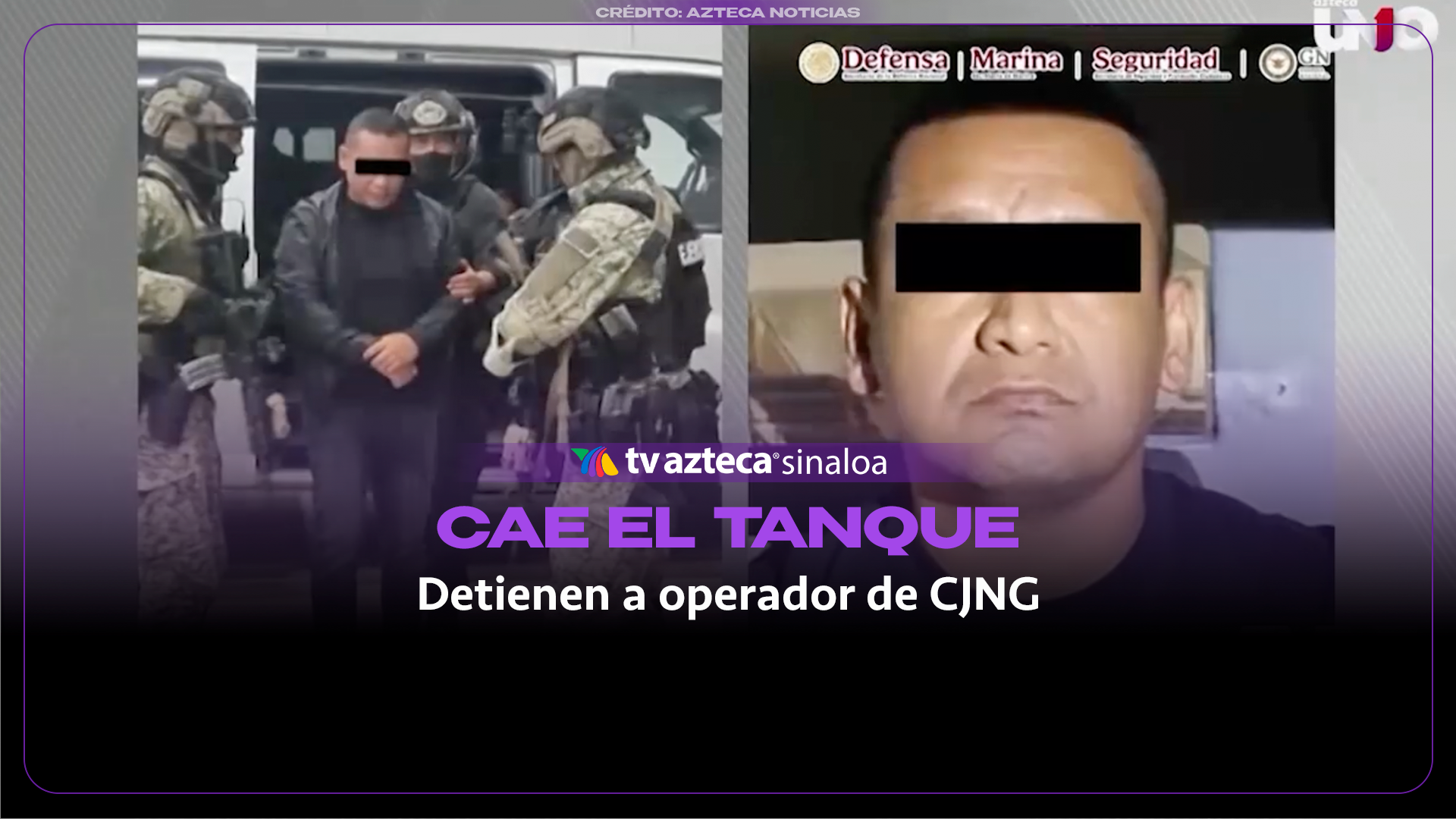 Detienen en Jalisco a Iván Cazarín, “El Tanque”, señalado como operador del CJNG