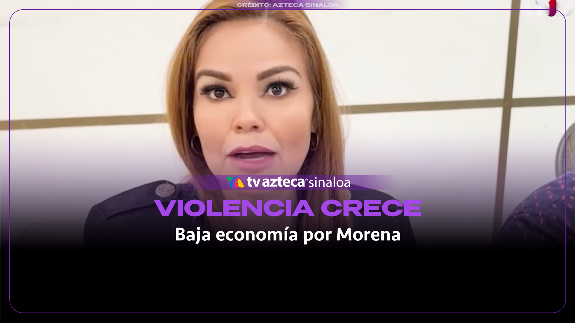 VIDEO| Violencia en Sinaloa aumenta y economía cae, acusa diputada del PRI