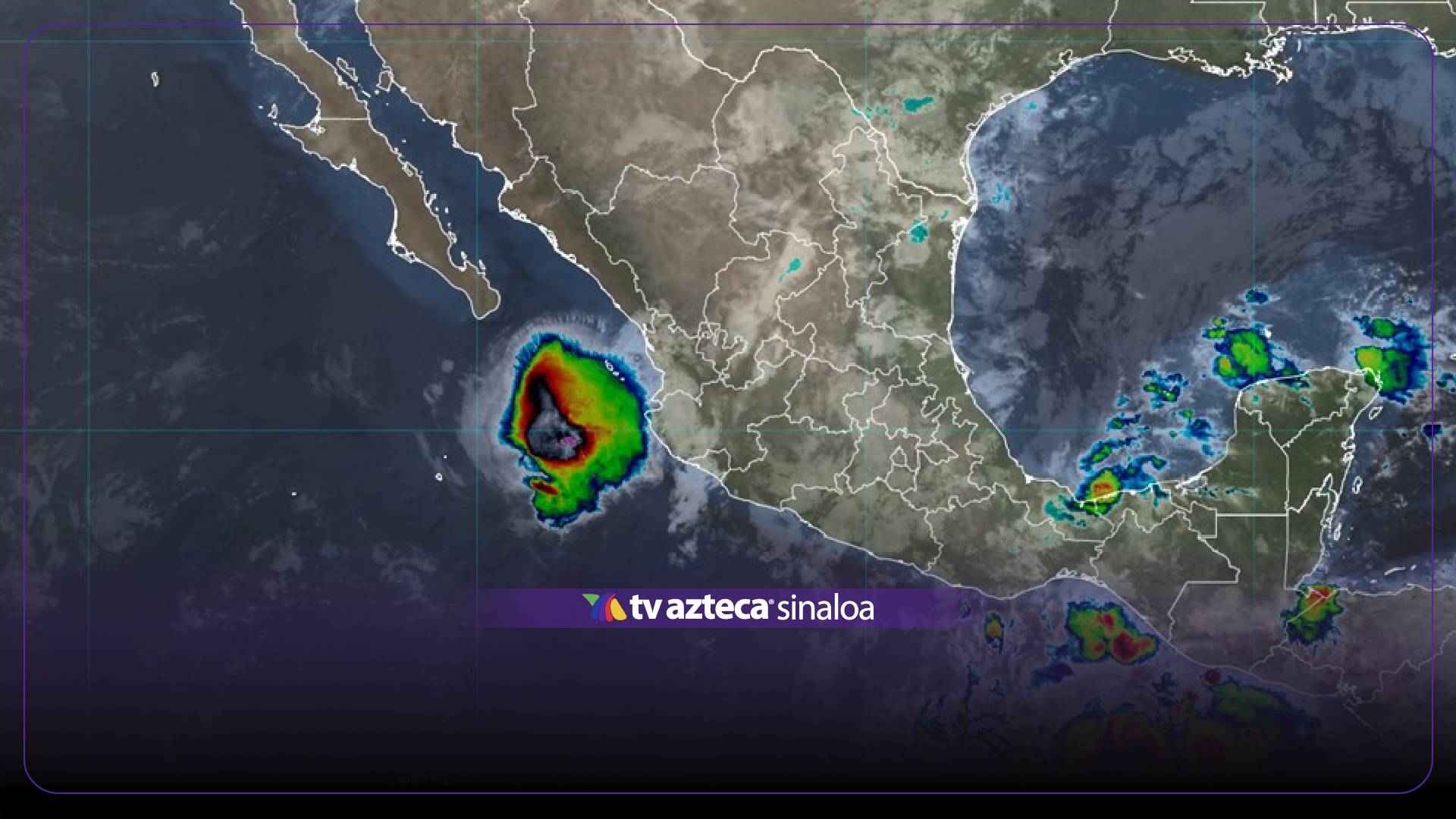 Trudy ahora es una tormenta tropical frente a la costa sinaloense ¿Tocará tierra?