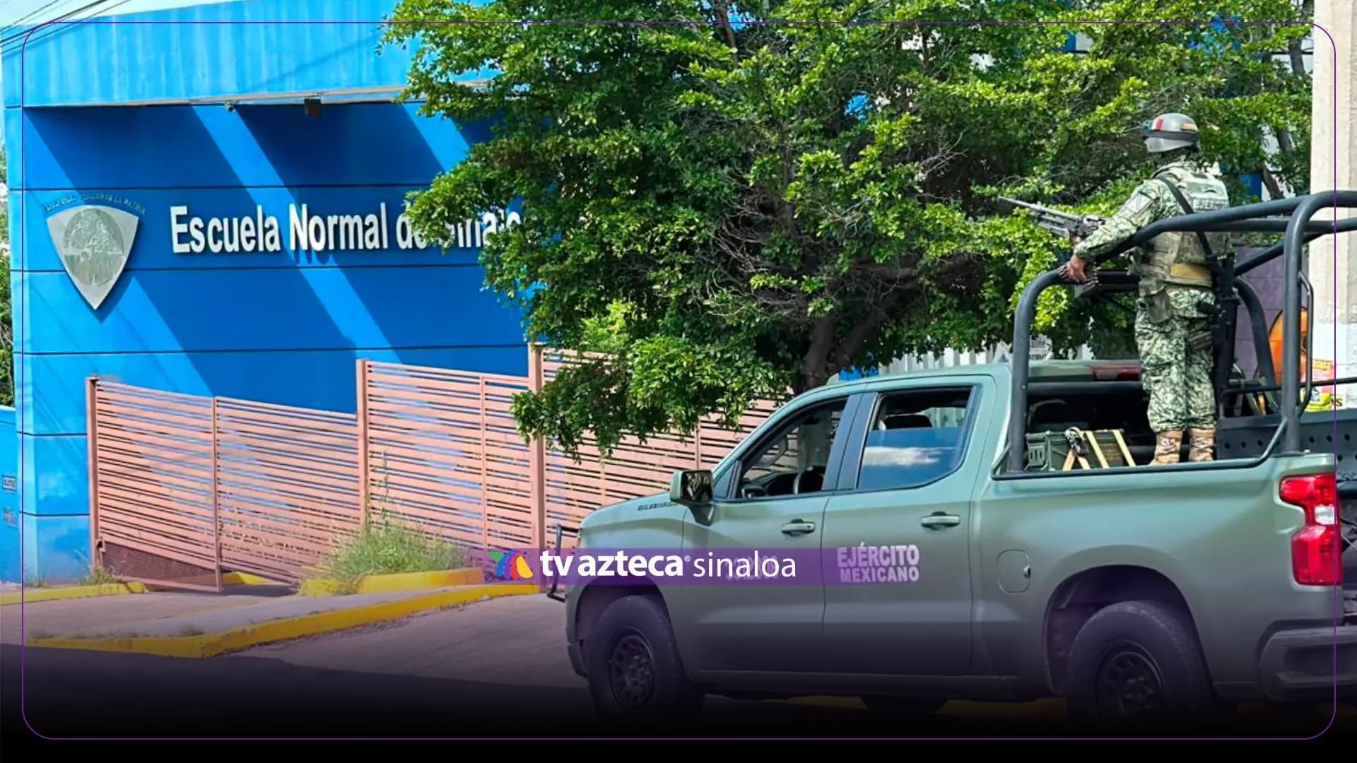 Desalojan a 900 alumnos por amenaza en la Escuela Normal de Culiacán