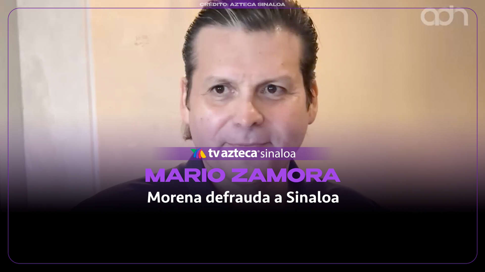 VIDEO| Mario Zamora señala fallas de Morena en seguridad y economía de Sinaloa
