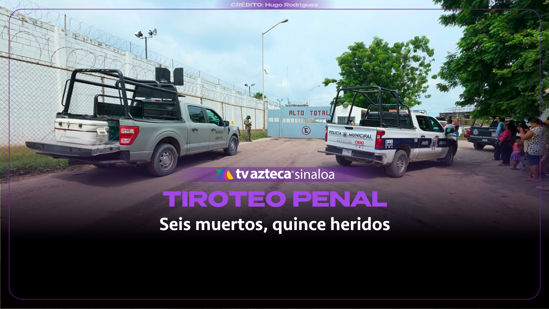 VIDEO| Ataque armado en penal de Mazatlán deja seis personas sin vida y 15 heridos