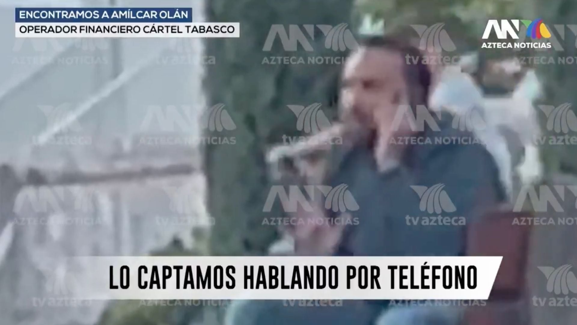 Amílcar Olán, señalado como socio de Andy, reaparece en Suiza y confronta a periodista