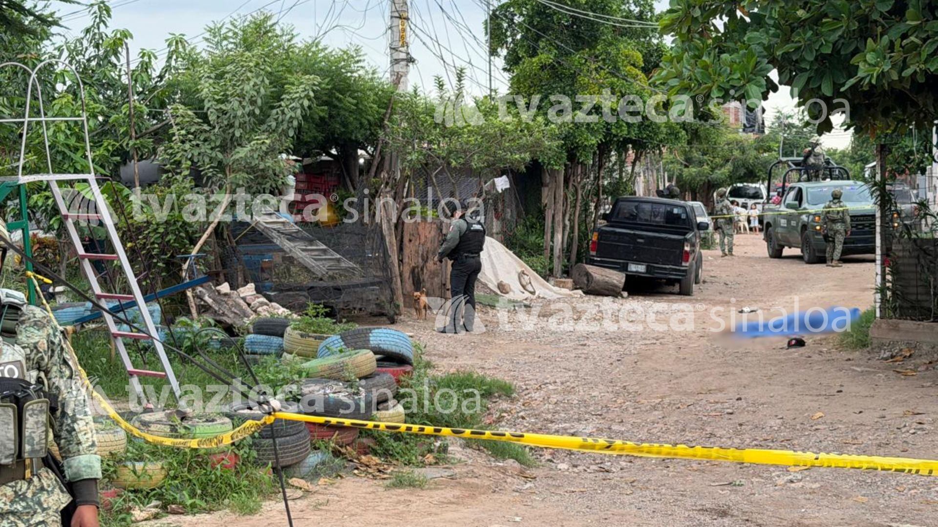 Ataque a balazos colonia 8 de Febrero Culiacán