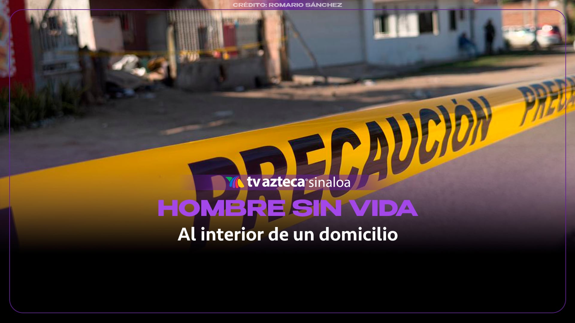 VIDEO| Localizan a un hombre sin vida en el interior de un domicilio en Culiacán