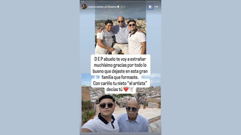 Luto en La Arrolladora Banda El Limón muere abuelo de Max Cervantes. (1).jpg