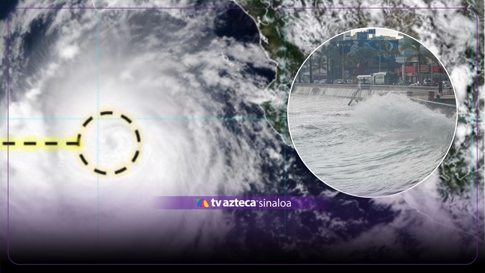 ¡Ya es categoría 3! Huracán Rachel toma fuerza y dejará lluvias intensas en estas zonas de Sinaloa