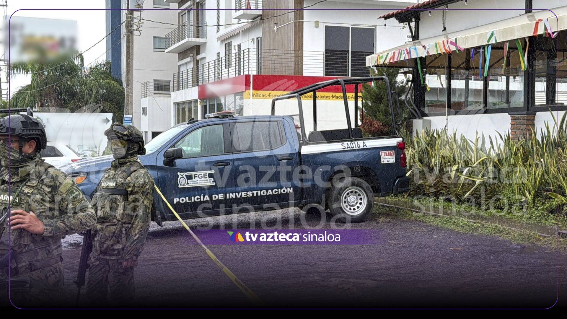 VIDEO: Asesinan a un hombre y dejan otro herido tras ataque en un restaurante en Mazatlán