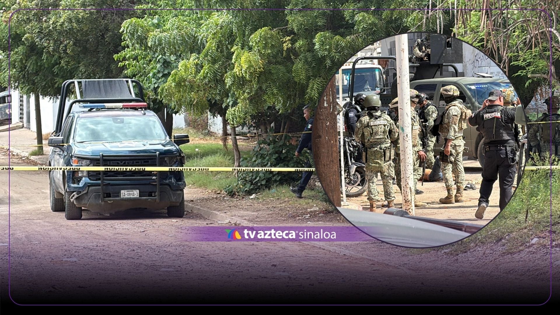 Ataque a vivienda termina en persecución armada en Mazatlán; hay dos heridos