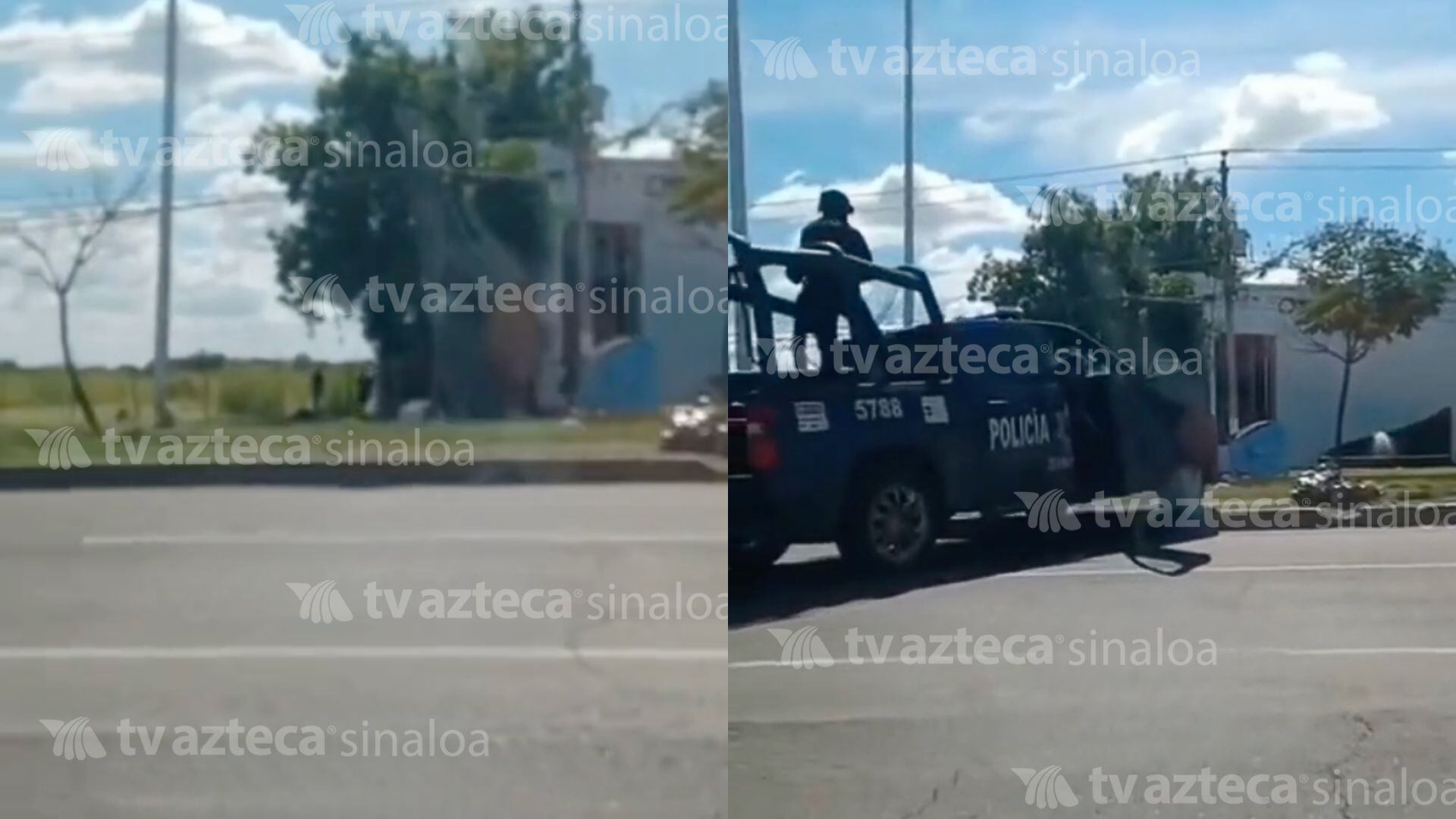 ¡Chocaron con otro carro! Detienen a tres durante persecución armada en Alturas del Sur, Culiacán