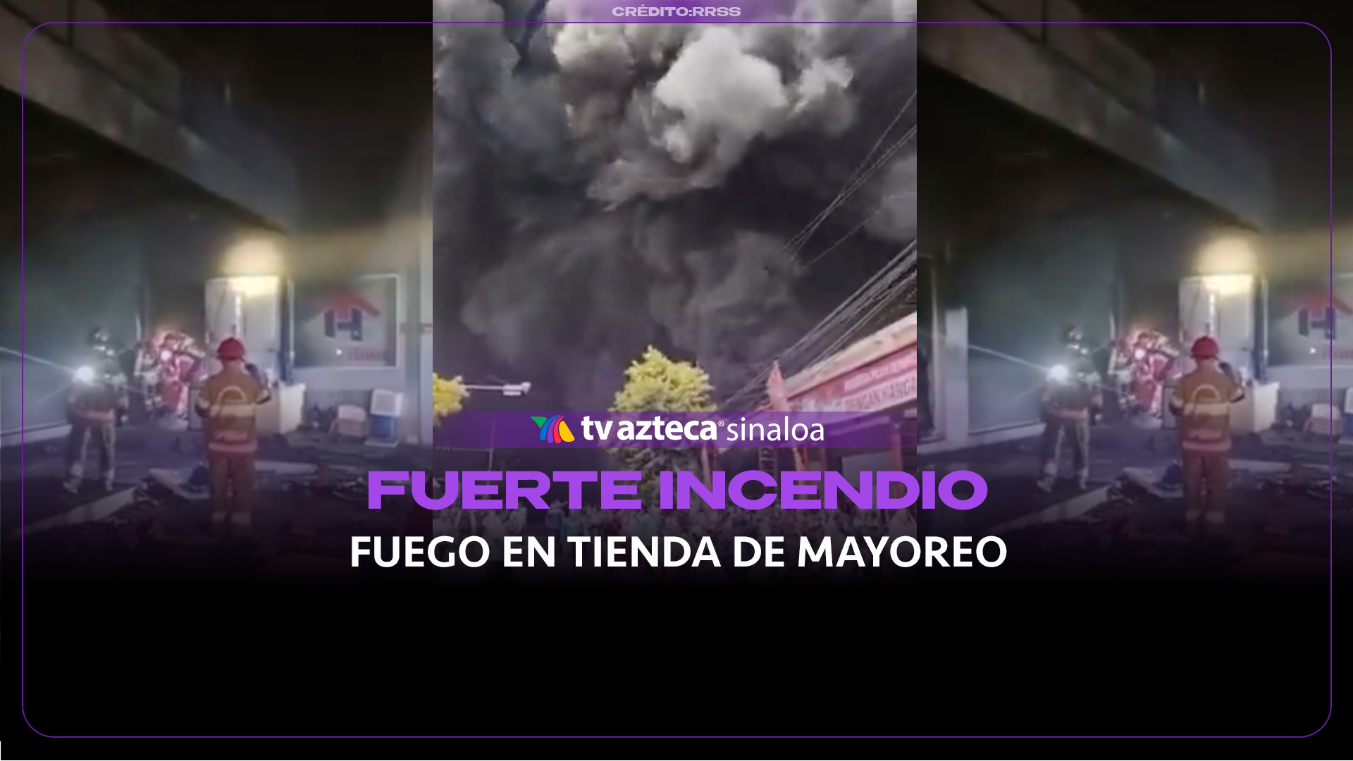 VIDEO| ¡Las llamas arrasaron! Incendio destruye tienda de materiales y electrónicos