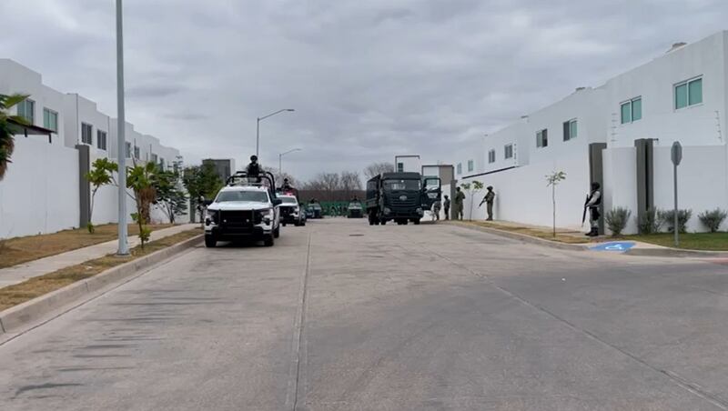 Aseguran casa en privada de Culiacán