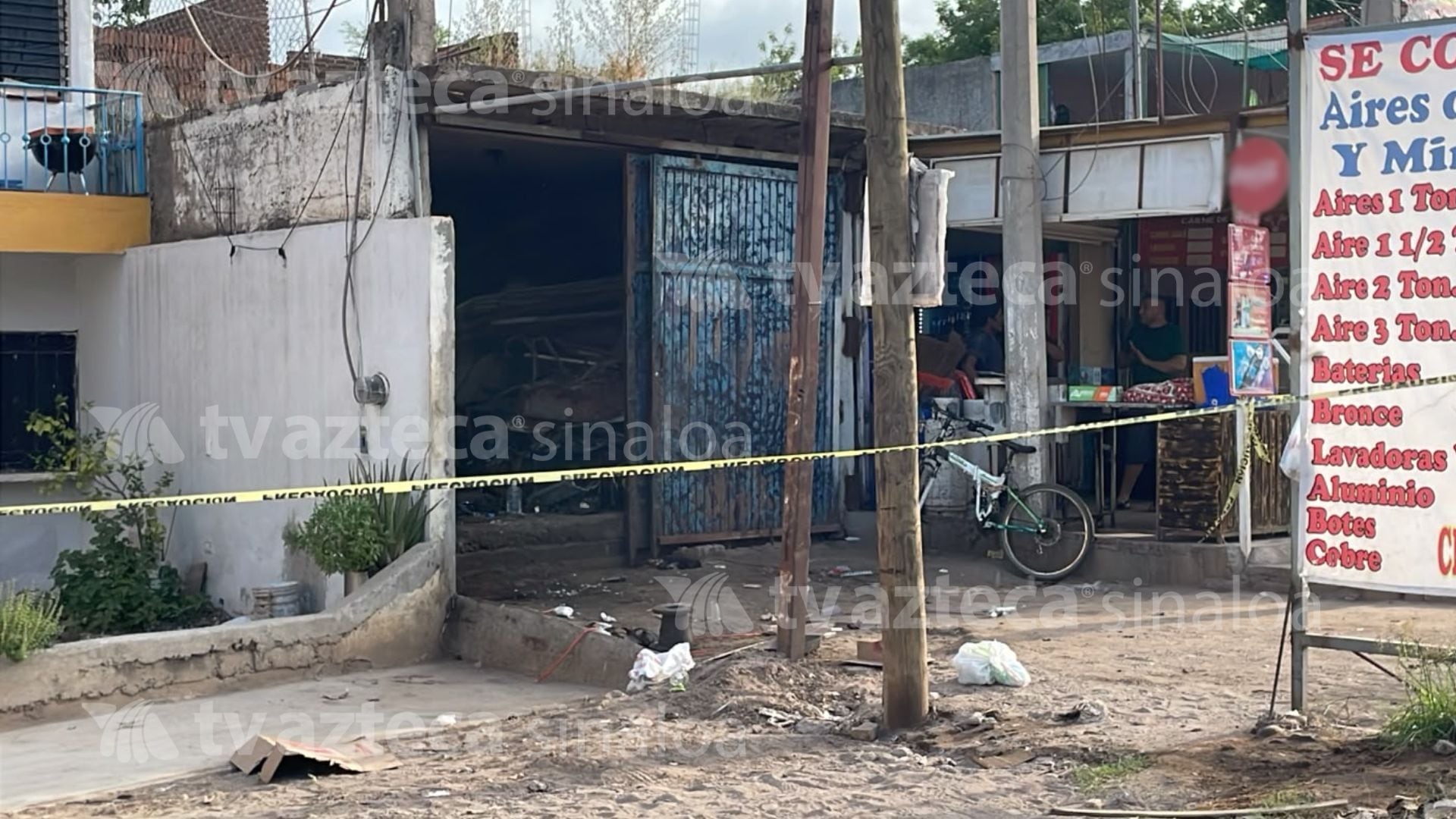 Ataque a balazos deja a un hombre herido en negocio de reciclaje de la Agrarista Mexicana, Culiacán