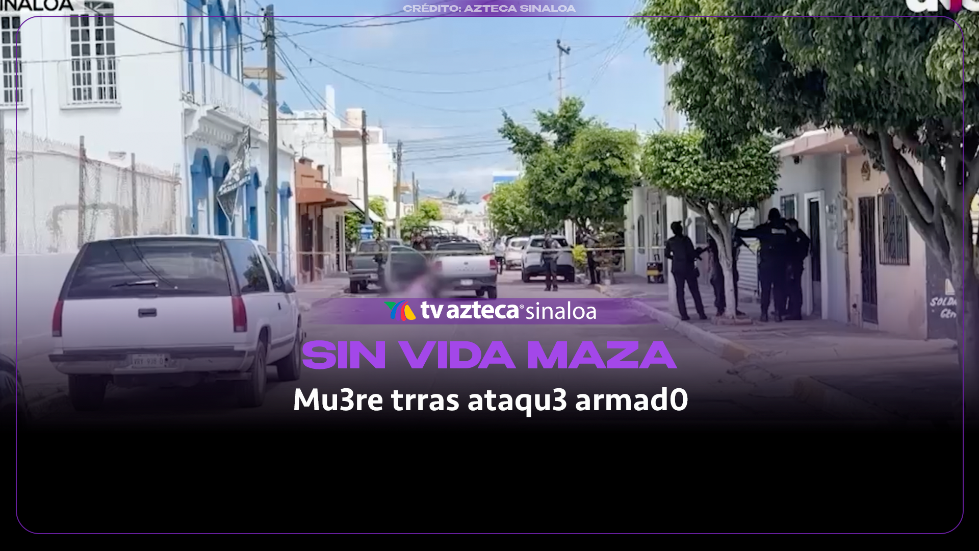VIDEO| Ataque armado deja a un hombre sin vida en Villa Unión