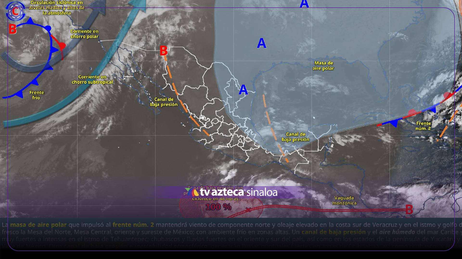 Frente frío número 3 se aproxima a México: ¿Afectará a Sinaloa?