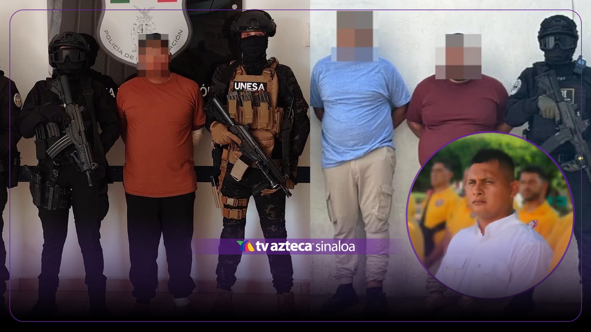 Capturan a tres sujetos por presunto asesinato del Coordinador de PC de Escuinapa 