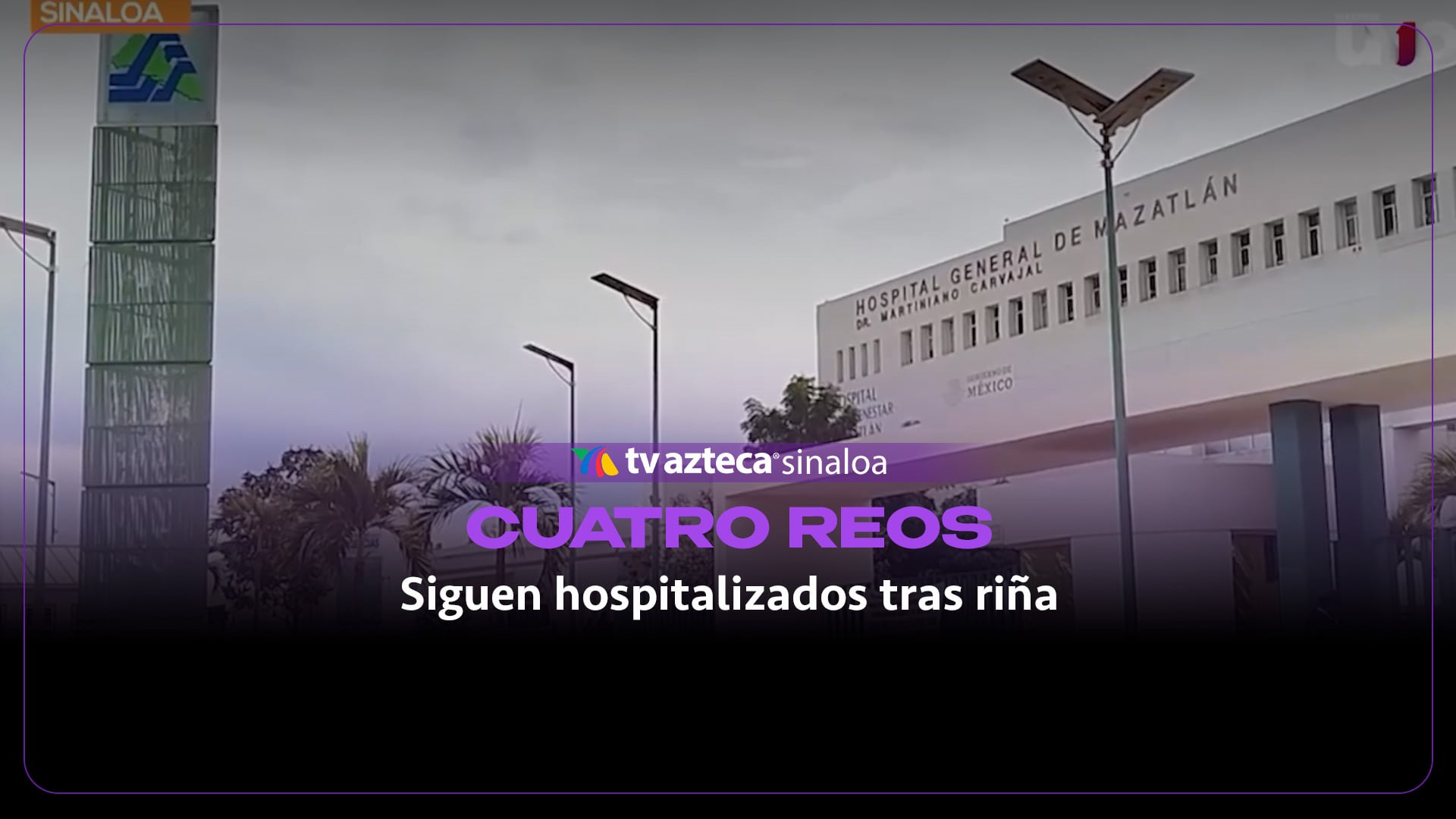 VIDEO | Reos heridos siguen hospitalizados tras riña en penal de Mazatlán